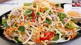 Món ăn kiêng giảm cân, Món ăn ngon đãi Khách làm nhanh cấp tốc, GỎI, Salat trộn bổ rẻ by Vanh Khuyen
