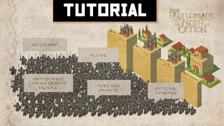 Diplomacy is Not an Option Tutorial | Base Tower Defense Colony Builder