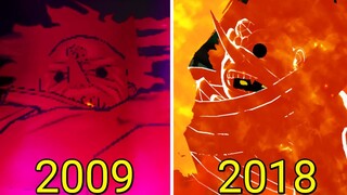 Evolution of Itachi's Susano'o in Naruto Games (2009-2021)