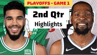 Brooklyn Nets vs. Boston Celtics Full Highlights 2nd QTR | April 17 | 2022 NBA Season