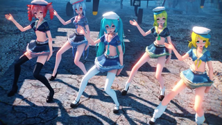 MMDกินแป๊ปซี่มันกัดกระเพาะ กินเราดีกว่าเนาะ กัดเซาะแต่หัวใจ