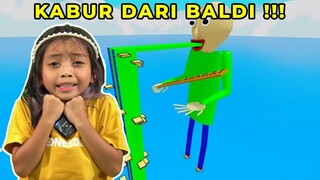 LEIKA DIKEJAR BALDI DI ROBLOX BASIC OBBY PARKOUR