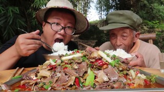 The Authentic Way of Making Chicken Gizzard With Pickled Chili Pepper