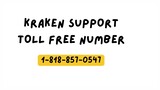 kraken support toll free number: Get Support for Your Cryptocurrency 📞1-818-857-0547