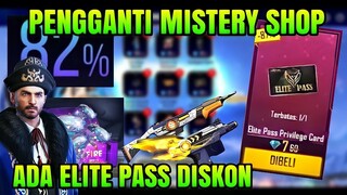 PENGGANTI MISTERY SHOP BULAN SEPTEMBER ADA ELITE PASS DISKON RESMI DARI GARENA