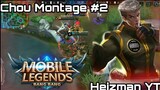 Mobile Legends Bang Bang - Chou Montage #2 - PRO KICK BACK AND MORE OUT PLAYS!!