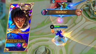 Brody Upcoming New MPL Skin | Maniac Gameplay | Mobile Legends: Bang Bang