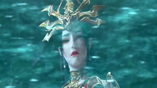 Ending theme of Season 4 of Battle to the Gods - [Protagonist] Xiao Meiyun cuts to {Xiao Yan-Medusa-