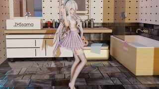 [MMD/HAKU/4k]THẾ GIỚI PHÒNG TẮM