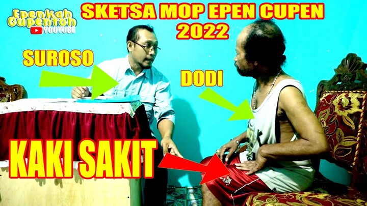 SKETSA MOP EPEN CUPEN - KAKI SAKIT