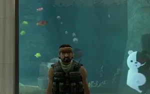 เจ้าหมีในบ่อปลา - GMOD