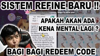 Review Sistem Refinement Terbaru & Bagi Bagi Redeem Code Ragnarok X Next Generat