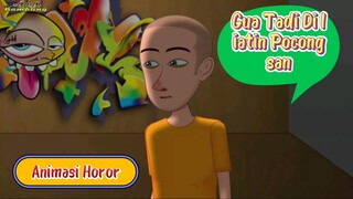 Uus Liat Pocong ( Animasi Horor Anak Kampung ).