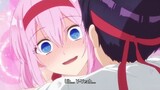 Izumi hugs shikimori and she gets all red ,Shikimori-sanShikimori's Not Just a Cutie episode 10