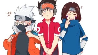 Saat Kelas Minato dan Kelas Kakashi berganti kostum