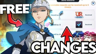 BIG CHANGES FOR SOFT LAUNCH! FREE CHARLOTTE, BOND SYSTEM CHANGED & NEW SHOP? - Black Clover Mobile