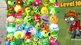 PvZ 2 v851 Zombie ใหม่ "Zcorp Consultant" ระดับ 100 เทียบกับ All Plants x1000