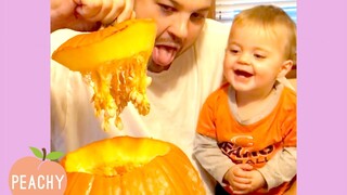 Kids vs Pumpkins! | Funny Kids | Cute Videos | Halloween