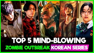 Top 5 Mind-Blowing Zombie outbreak Webseries in Hindi || Netflix || Korean Series