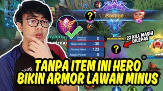 TANPA ITEM AJA BIKIN MINUS -30 ARMOR LAWAN, RAJANYA DI EARLY GAME - MOBILE LEGENDS