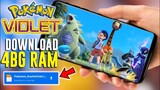Finally How To Play Pokemon Violet On Mobile 🥰 | Pokemon Scarlet And Violet