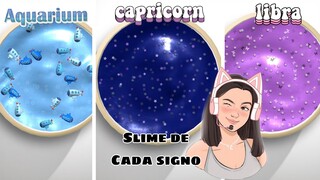 FAZENDO PEDIDOS DE SLIME DE SIGNOS FIZ TODOS OS SIGNOS!!COMO FICOU O SEU?? (jogos de slime no ipad)