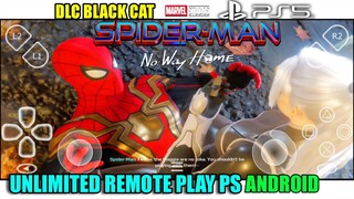 GAME SPIDER-MAN NO WAY HOME DI ANDROID DLC BLACK CAT REMOTE PLAY PS5 PART 2