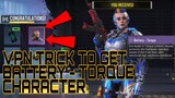 VPN TRICK : HOW TO GET BATTERY - TORQUE CHARACTER USING VPN | CALL OF DUTY MOBILE