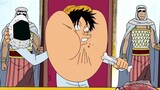 Watching Luffy participate in the banquet is really a kind of enjoyment!