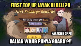 Naruto Slugfest X - First Top Up Gaara Layak Untuk Di Beli ?!!