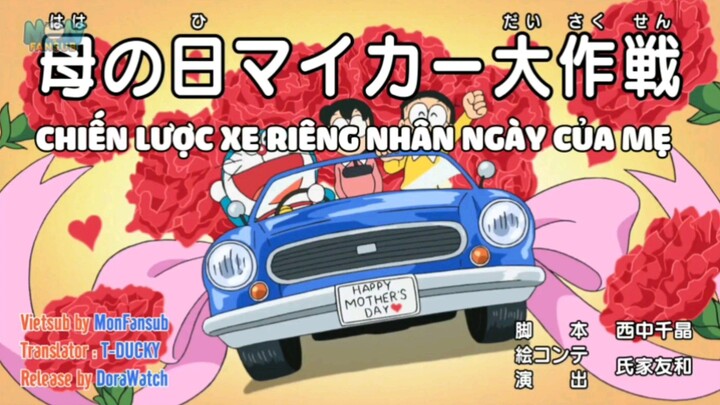 Doraemon : Doraemon cũng muốn có mẹ - Chiến lược xe riêng nhân ngày của mẹ