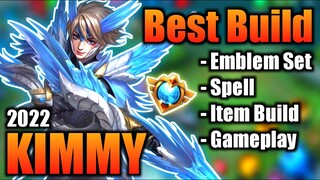 KIMMY BEST BUILD 2022 | TOP 1 GLOBAL KIMMY BUILD | KIMMY - MOBILE LEGENDS | MLBB