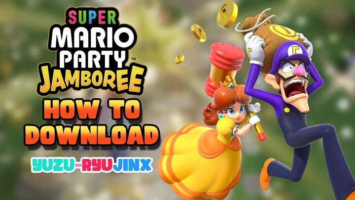 How to download and play Super Mario Party Jamboree on PC (NSP) YUZU-RYUJINX GUIDE