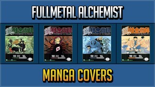 FULLMETAL ALCHEMIST MANGA COVERS VOL.1~27 END