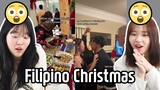 Korean React to Filipino Christmas | Is this Normal in the Philippines..? 😲