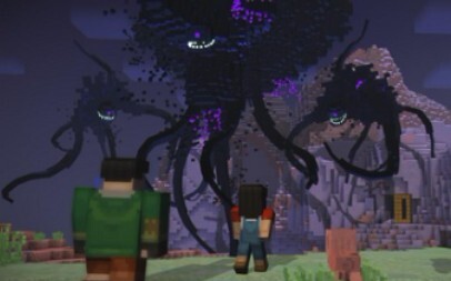【Gaming】【Minecraft】Storymode Wither Storm Recreation