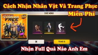 [Free Fire] Cách Nhận Trang Phục Và Nhân Vật Tự Chọn Miễn Phí Toàn Sever Sự Kiện Đăng Nhập 2/9