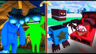 😱BLUE y JUMBO JOSH Descubren quién les Secuestró! Rainbow Friends Roblox y Garten of Banban 2