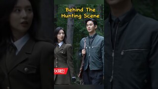 Behind The Hunting Scene Ep2 #queenoftears #kimjiwon #kimsoohyun #kdrama #netflix #behindthescenes