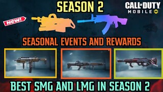 *NEW* SEASONAL EVENTS AND REWARDS | BEST "SMG" AND "LMG" SKINS IN SEASON 2 ..