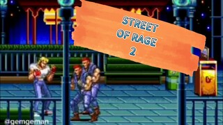 street of rage 2 - axel gameplay - stage 2 #retrogame #gemgeman #streetofrage