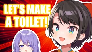 Subaru turns Moona's Gift into a Toilet! 【Hololive English Sub】