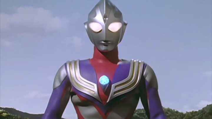 Tiga, the only Ultraman who is written as a handsome man