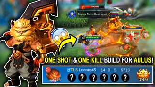UNKILLABLE BUILD FOR AULUS!🔥 Aulus Best Build and Emblem Ranked Gameplay (Aulus Mobile Legends)