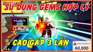 Cách Sử Dụng Gems Hợp Lý Để Tăng Tỷ Lệ Ra Mythic Gấp 3 Lần Bình Thường | Anime Adventures