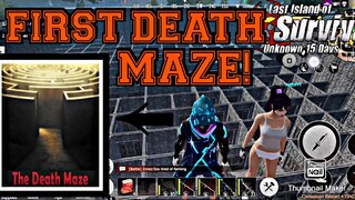 FIRST DEATH MAZE IN LDRS! LAST DAY RULES SURVIVAL | LAST ISLAND OF SURVIVAL