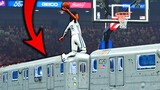 JA MORANT Jumps Over a TRAIN In NBA 2K23 SLAM DUNK CONTEST!?
