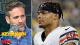 Max Kellerman on Justin Fields tries to clarify his postgame remarks after loss to Packers on Sunday