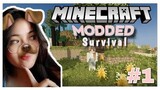 A Fresh New Start! | Minecraft Modded Survival | Ep. 1 [Tagalog]