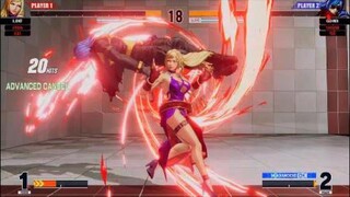 KOF15　最強ジェニー　上手すぎる３６Hitコンボ　ノリノリジェニーコンボ